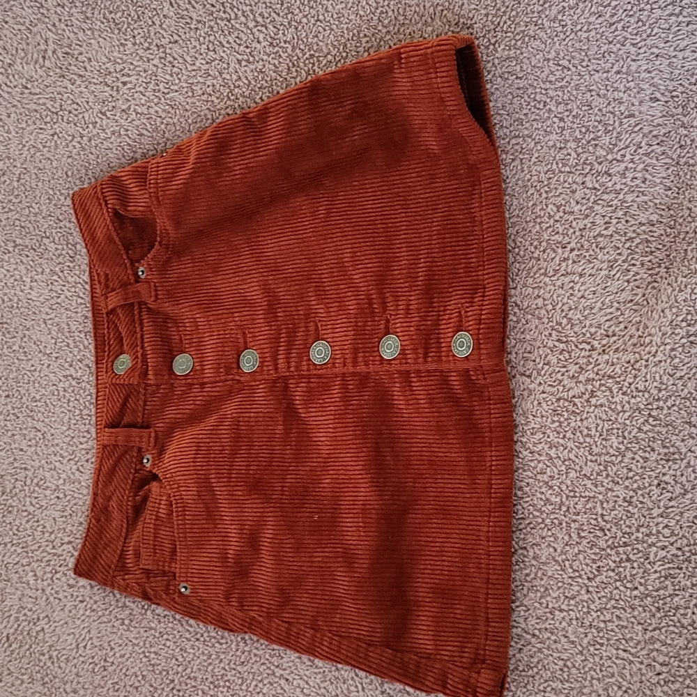 Like New Cat & Jack Cord Beautiful Redwood Skirt 7/8